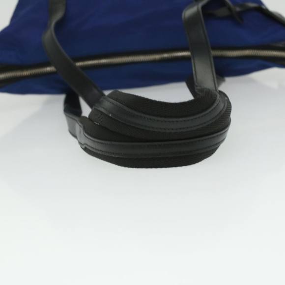 PRADA Tote Bag Nylon Blue Auth ep587 - Picture 7 of 16